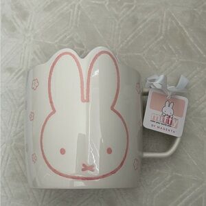 Miffy Pink White Cherry Blossom Sakura Mug NWT